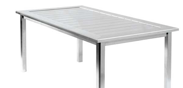 Aluminum Slat Table
